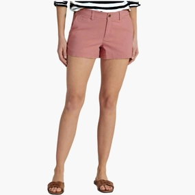 WomenS Chino Shorts In Ash Rose slim fit
