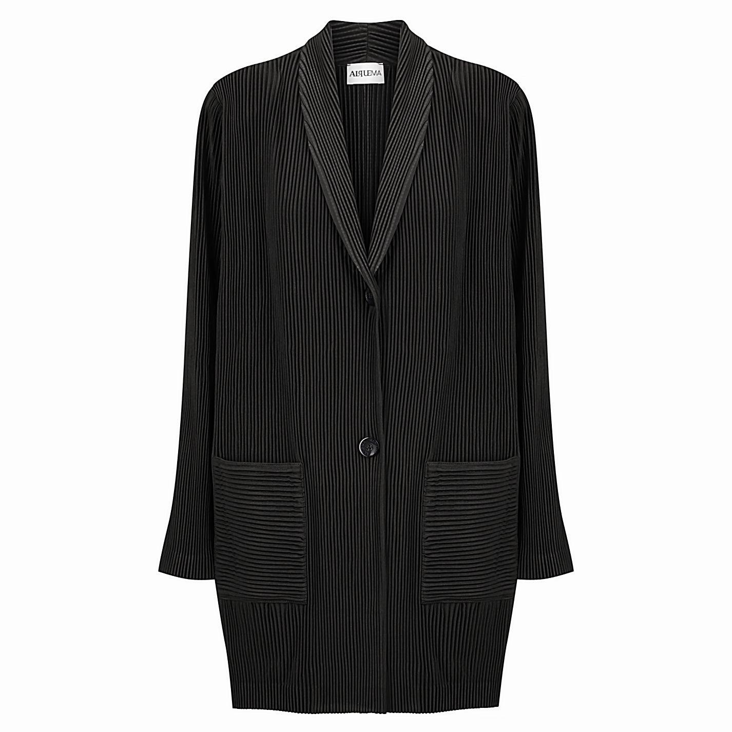 Plisse Blazer Foldable Shoulder Straps