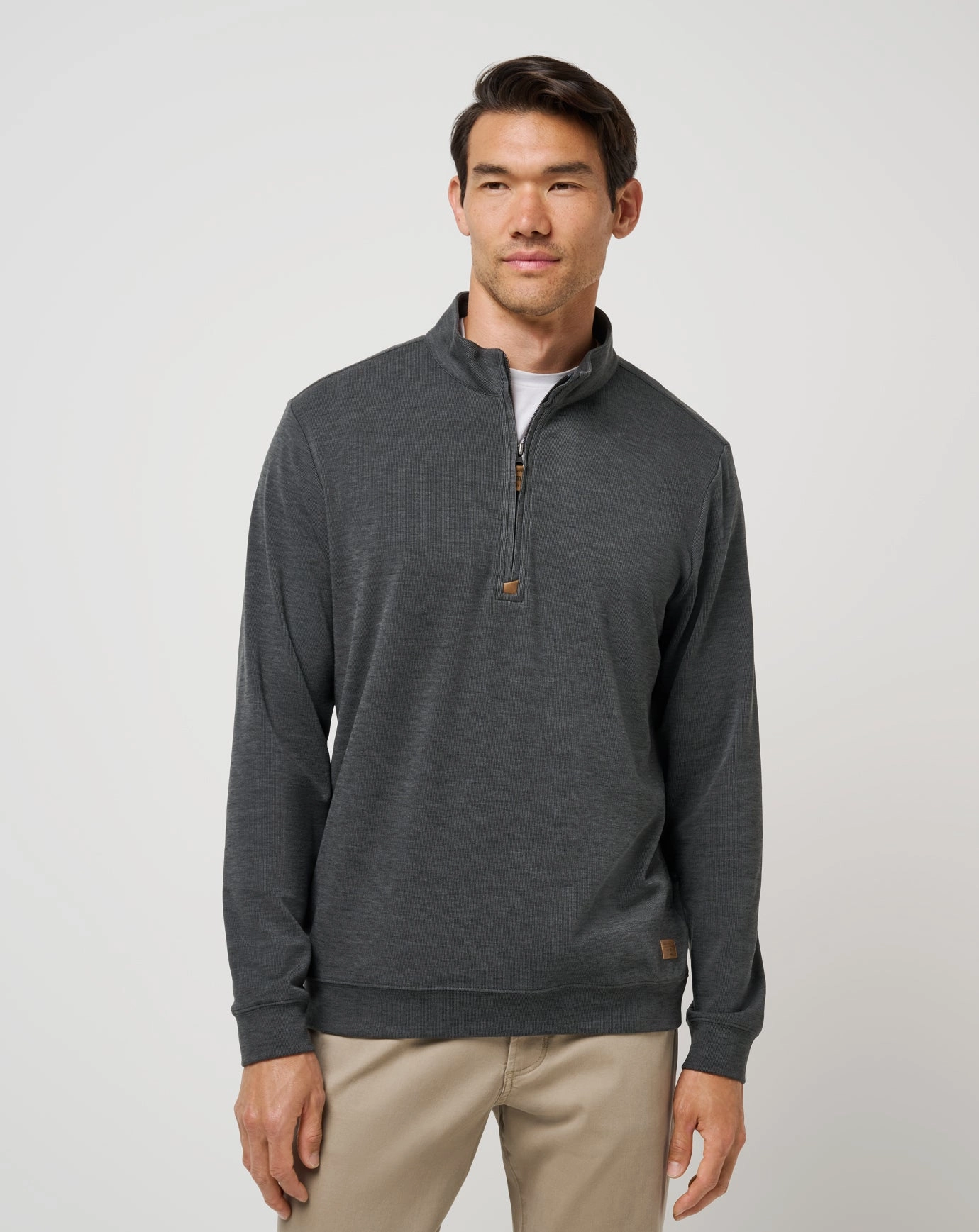 Cloud Sweater Quarter Zip Easy Fit Piece