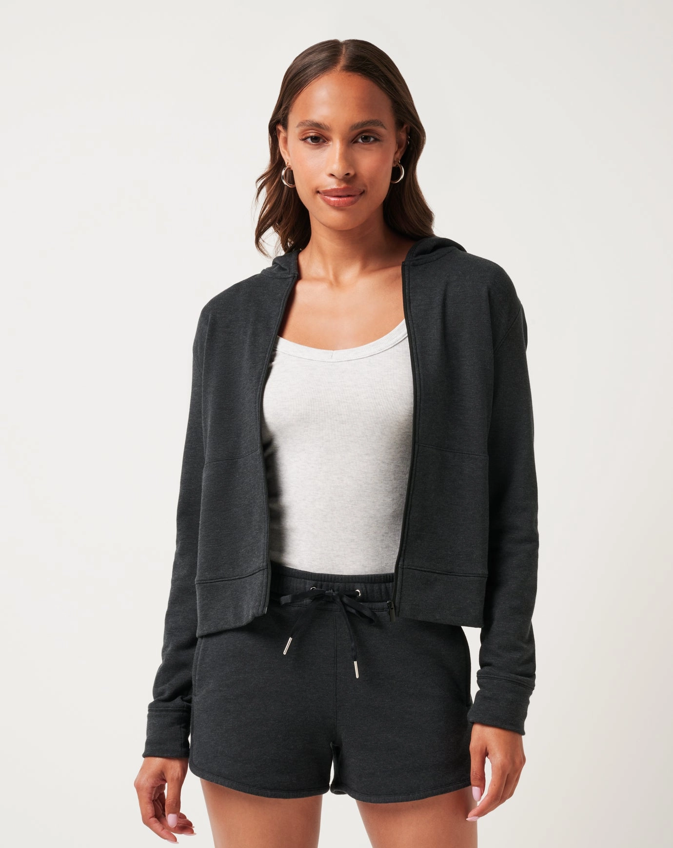 Simple Fashion Minimal Design Cloud Zip Hood 2.0