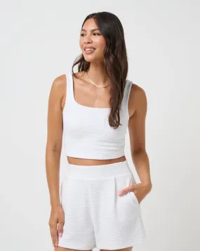 Double Layered Fabric Coastal Rib Yacht Me Tank