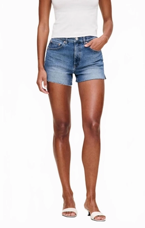 rooftop party look Hypoallergenic Lining Zoie Relaxed Vintage Short In Endless Sea Wash