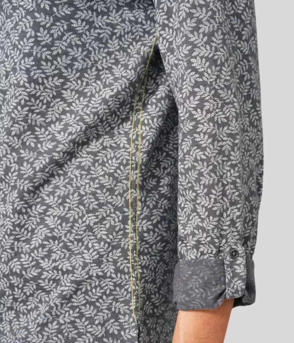 Soft touch finish Grey Annie Jersey Printed Shirt