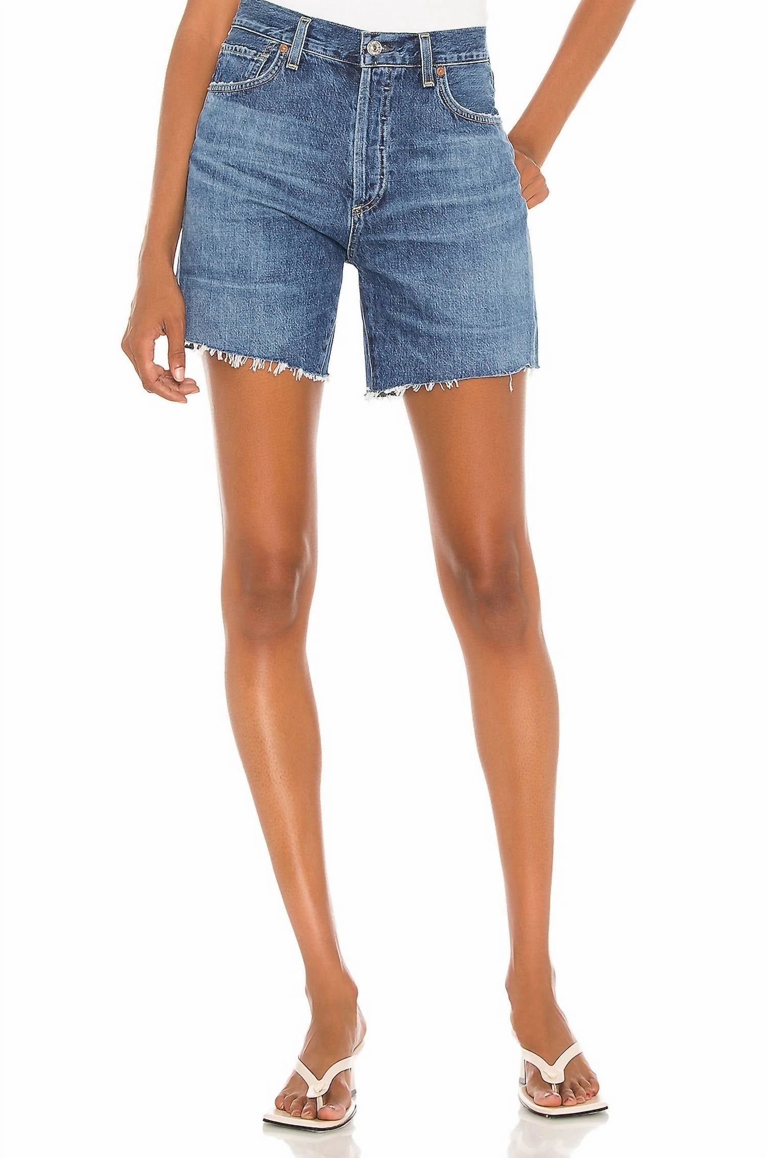 Comfort waistband Bailey Short In Blue Rose