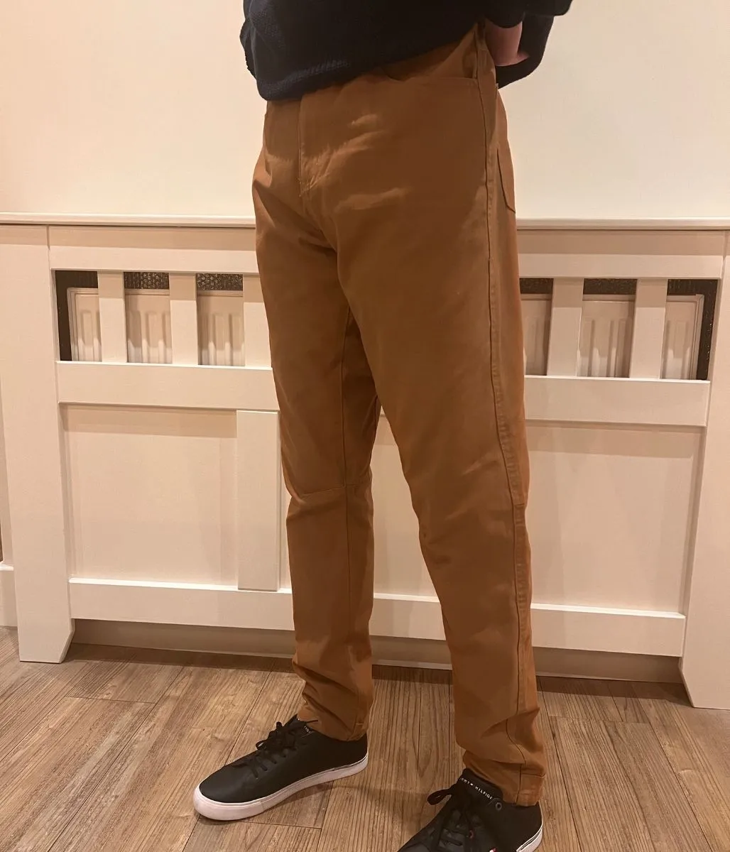 Tobacco Mens Wrangler Jeans Breath Fit Ventilated Mesh Lining