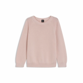 Knitted sweater in pure cotton Thermal Locking Yarn