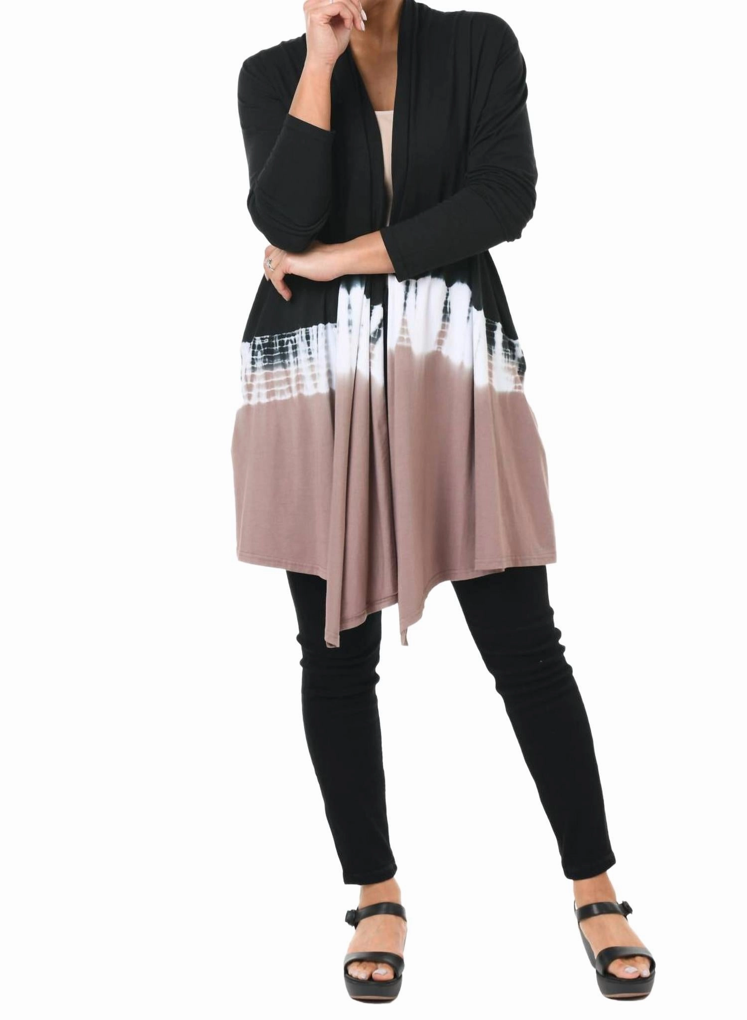 Winter Comfort Layer Hypoallergenic Lining Bessie Cardigan In Beachcomber