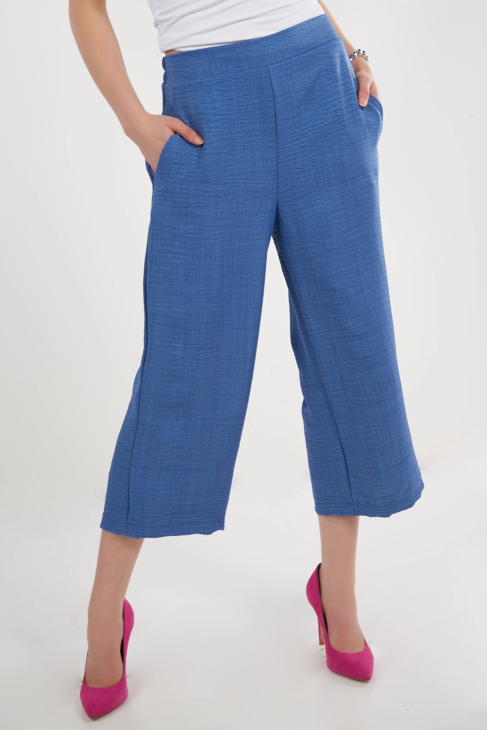 Capri ?? jambe large - MERCEDES - (R-A15) Comfy Essentials Wear Laser cut