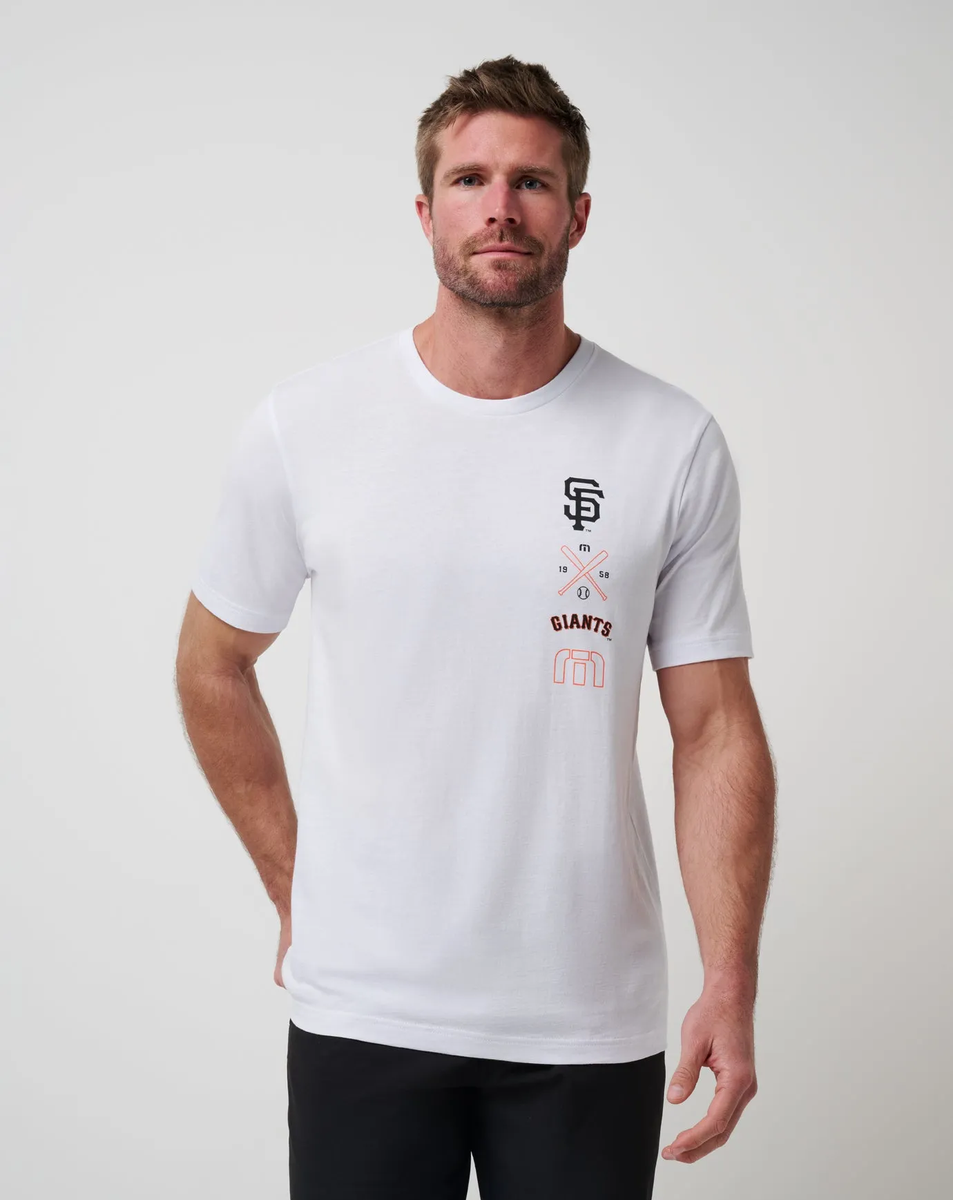 Comfortable Layering Roomy Waist San Francisco Giants Sunset Slam 2.0 Tee
