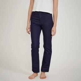 Simple Fashion Quick Matchup Wellthread 70s High Straight Indigo Rinse