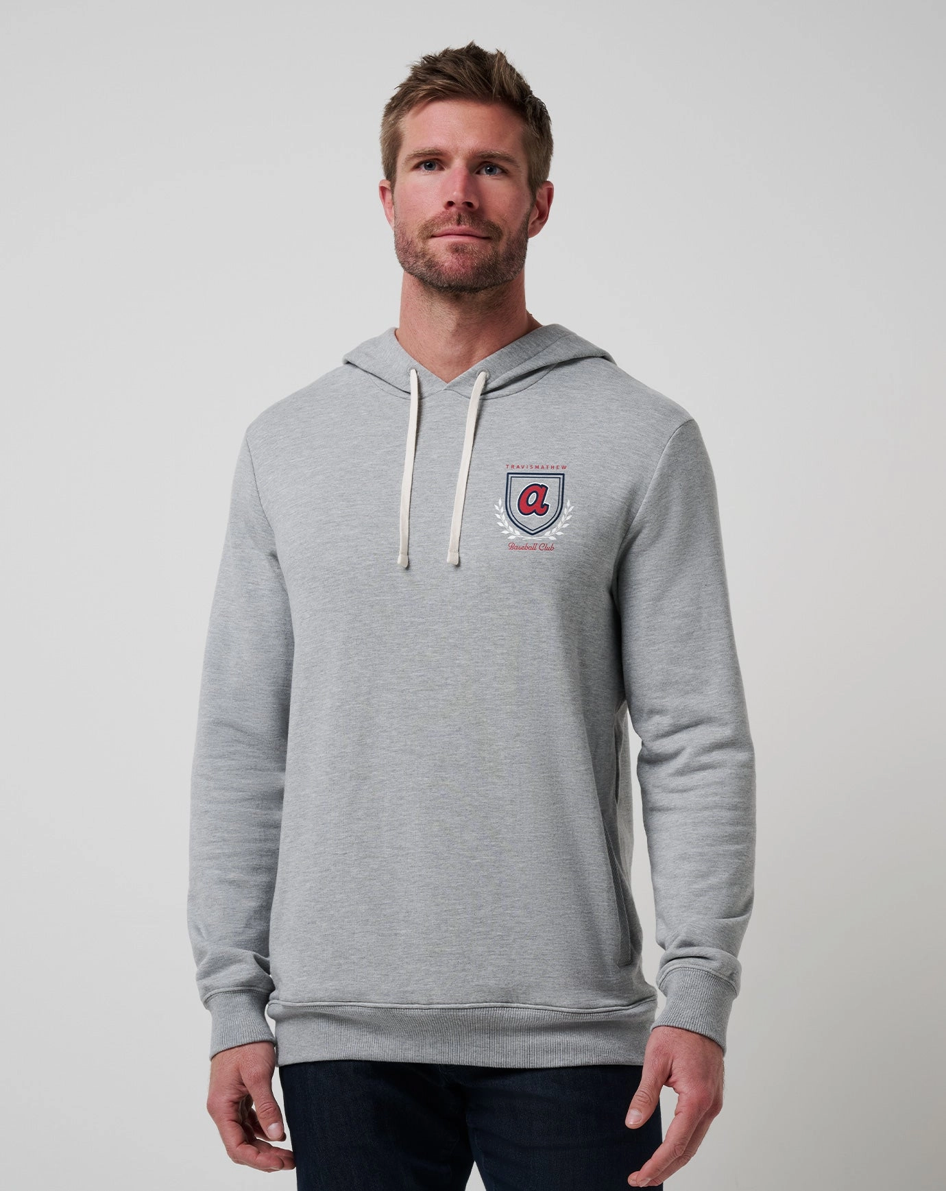 Practical Everyday Fit Atlanta Braves Stadium Hoodie