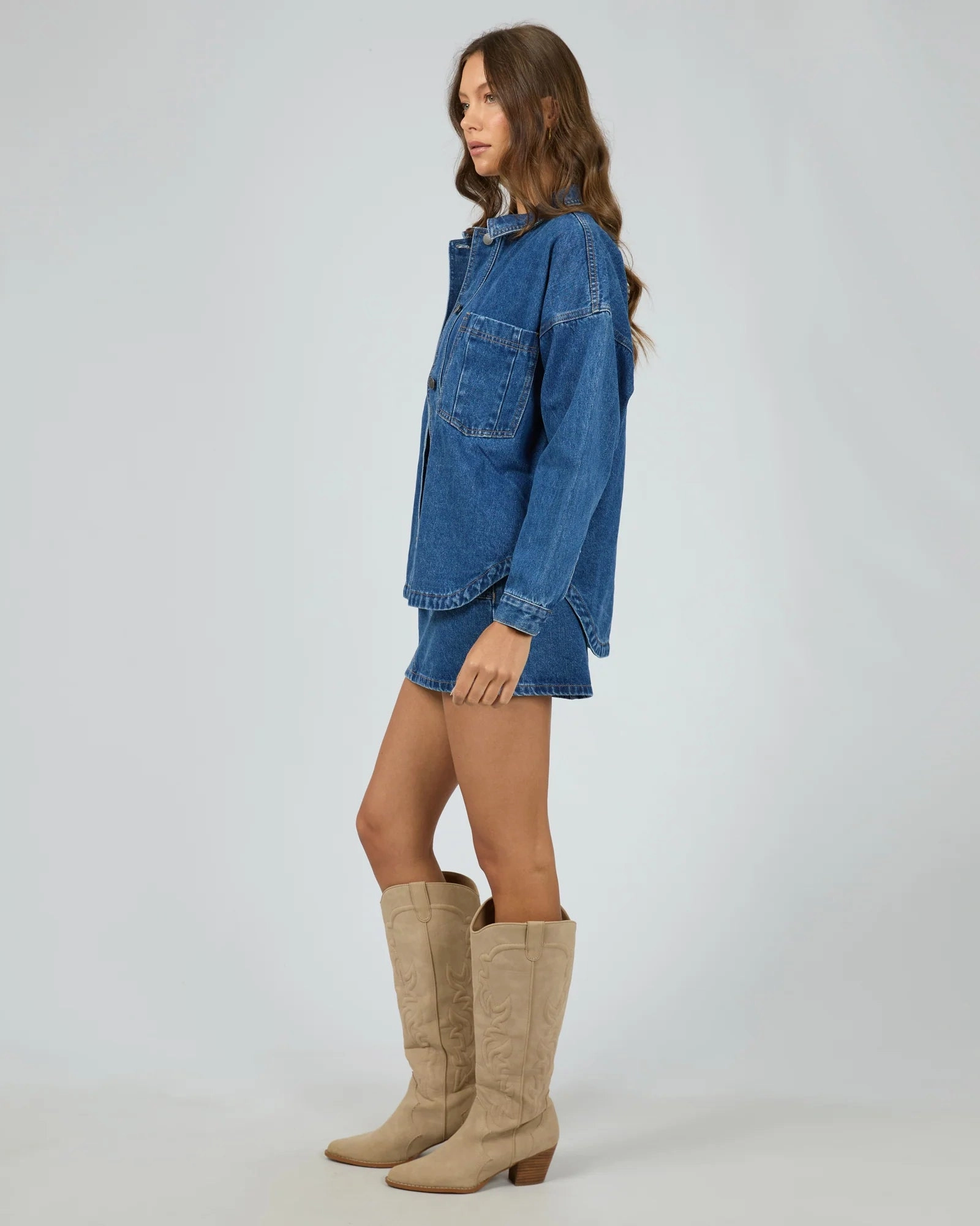 DALE SHACKET - HERITAGE BLUE Multi Pocket Design Go To Layer