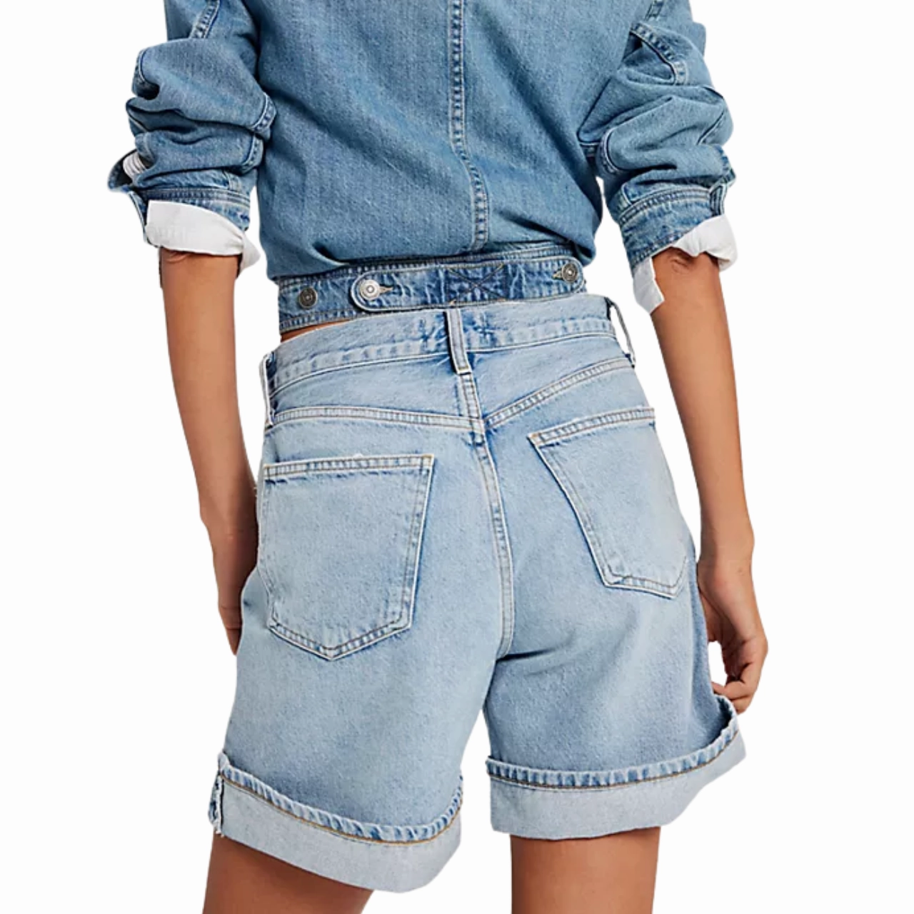 Heavyweight Denim Dame Short Tension