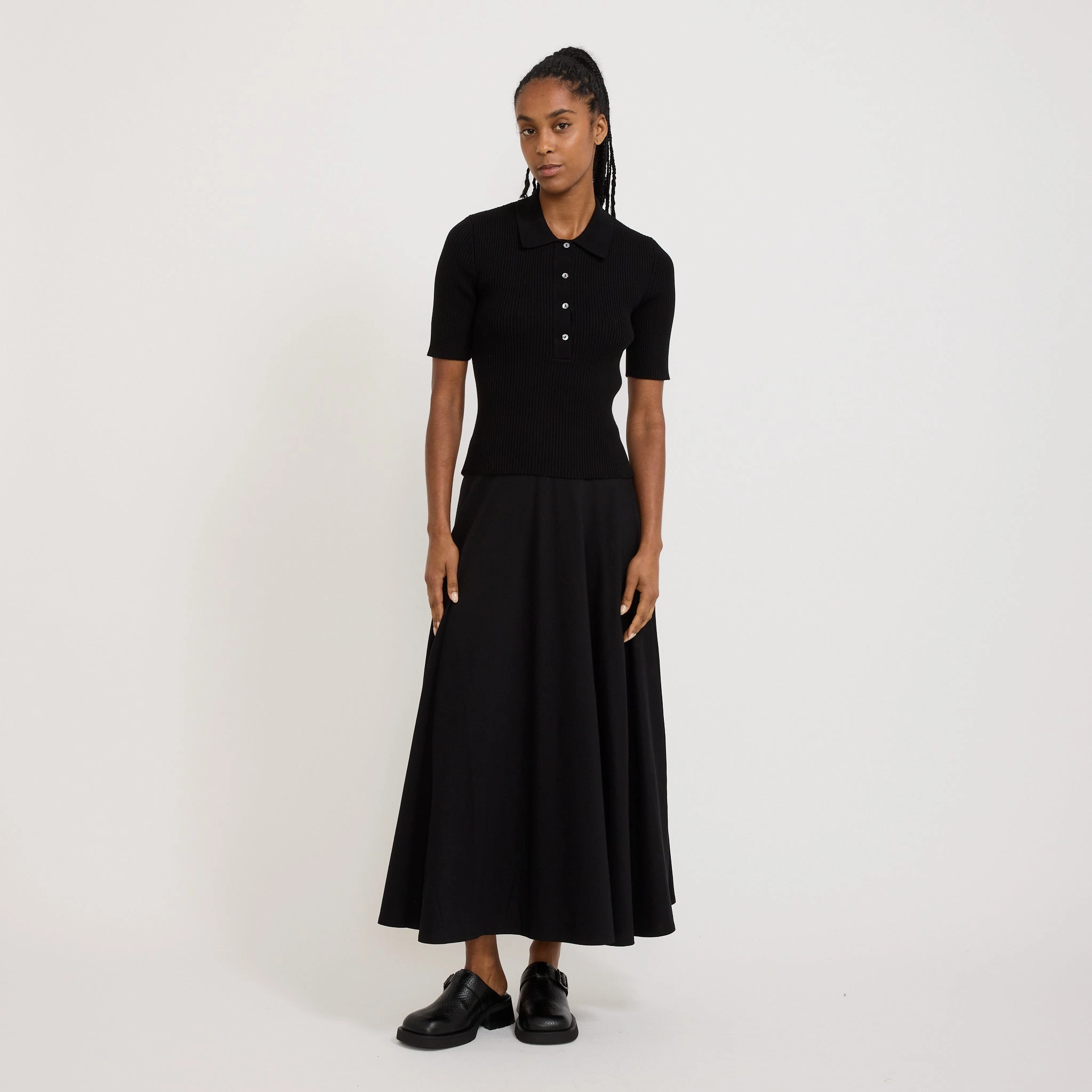 Danae Polo Black Winter Must-Have