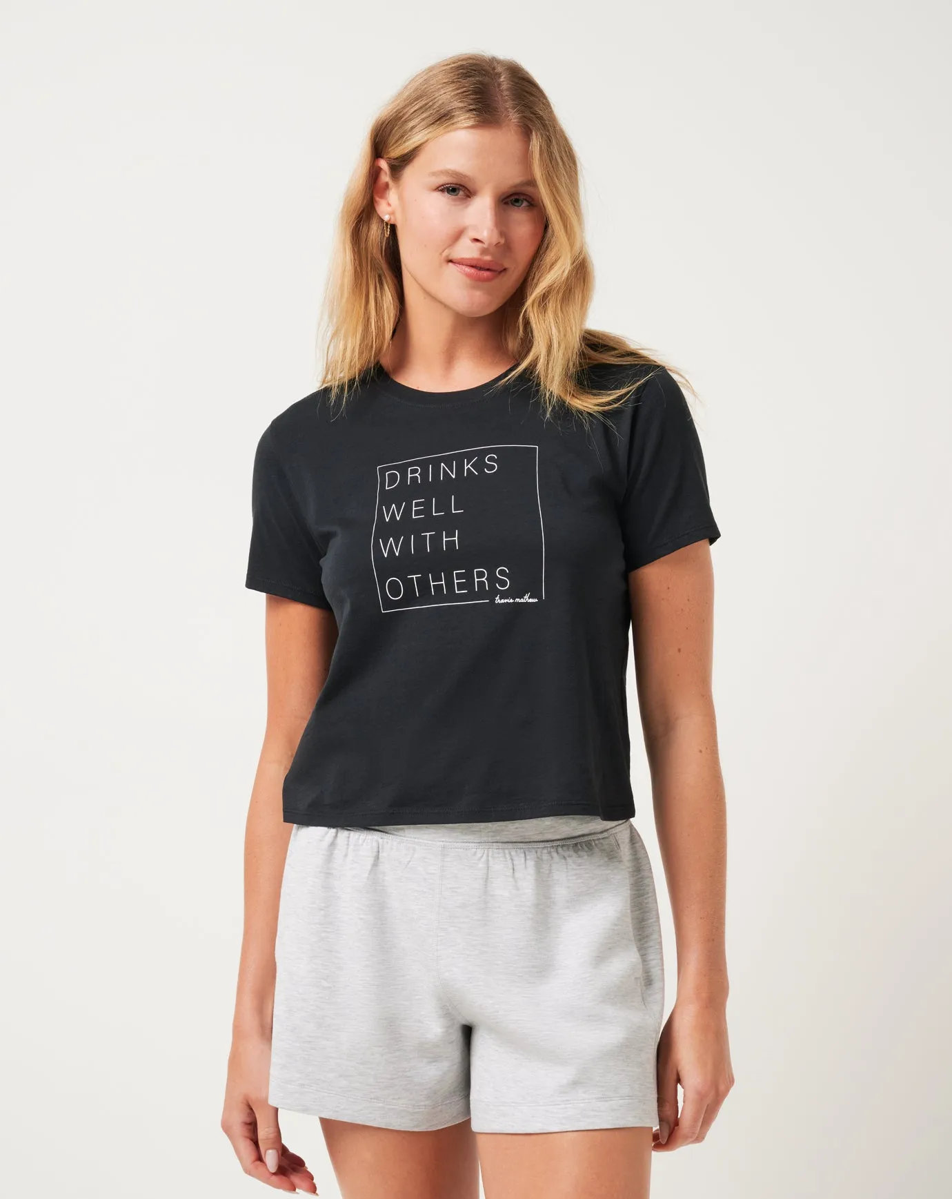 Reinforced Shoulders Day At The Races Graphic Tee