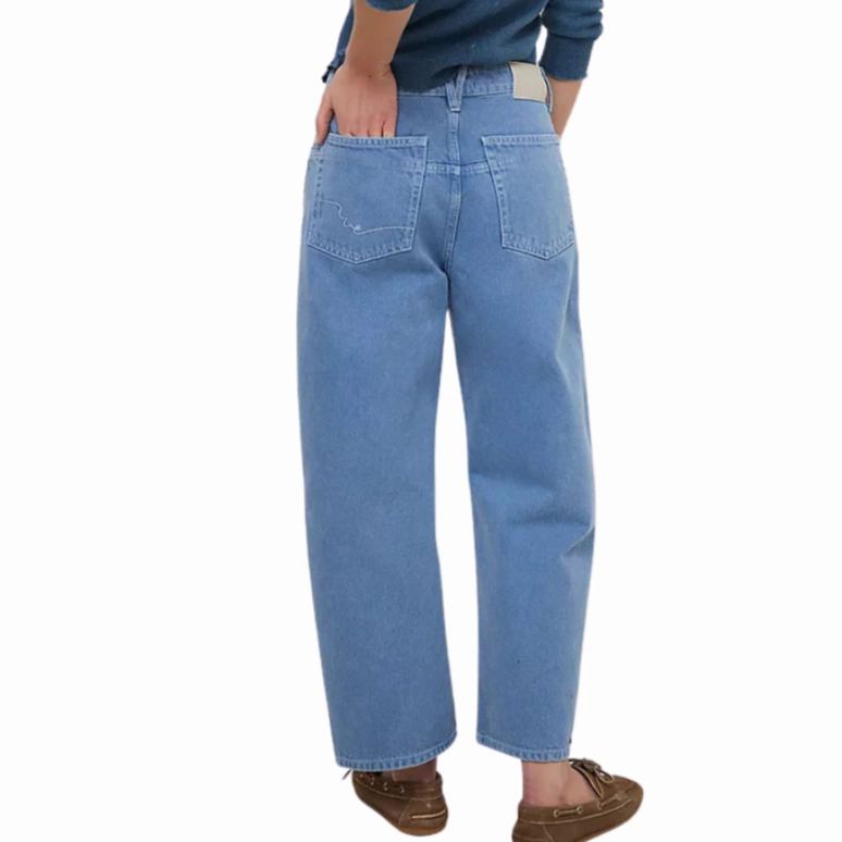 Anytime Fit Relaxed Style Lightweight Durable Deep Trance Jeans Ocean