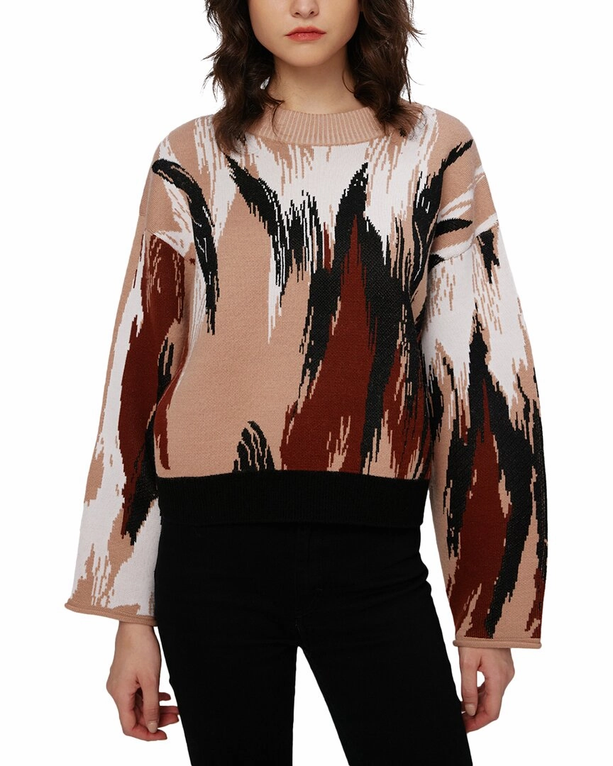 Textured Knit Diane von Furstenberg Ema Wool-Blend Sweater