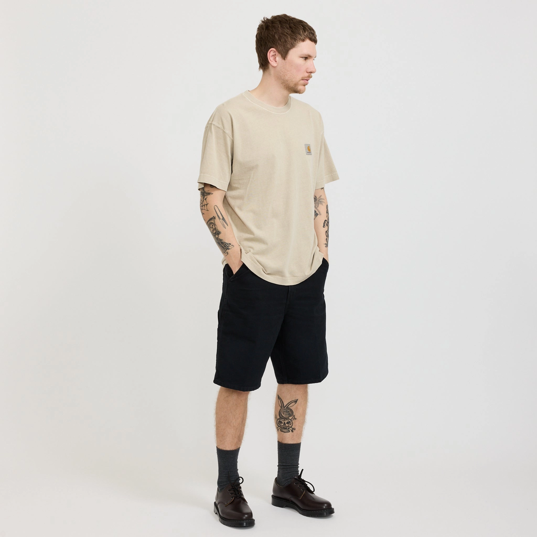 Functional Design Single Knee Short Black