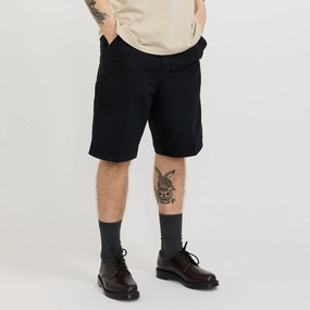 Single Knee Short Black Comfy Fit Breezy Vibe