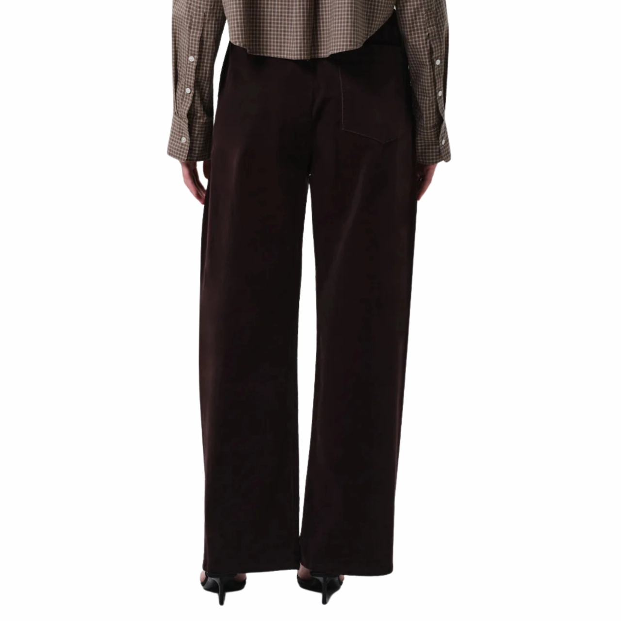 Neutral Base Work Meeting Casual Aurora Pull On Corduroy Dark Brown