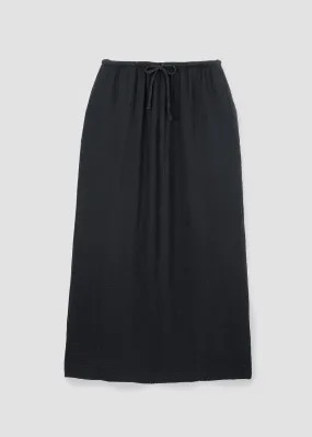 Practical Comfort Macy Organic Cotton Skirt in Black