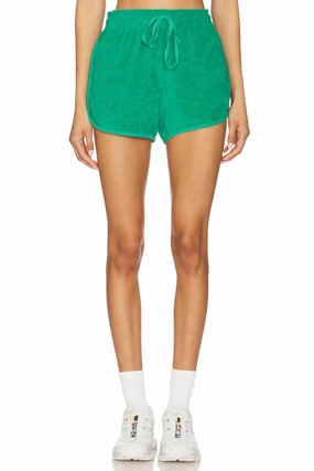 Classic Vibe Drawstring Dolphin Short In Shamrock