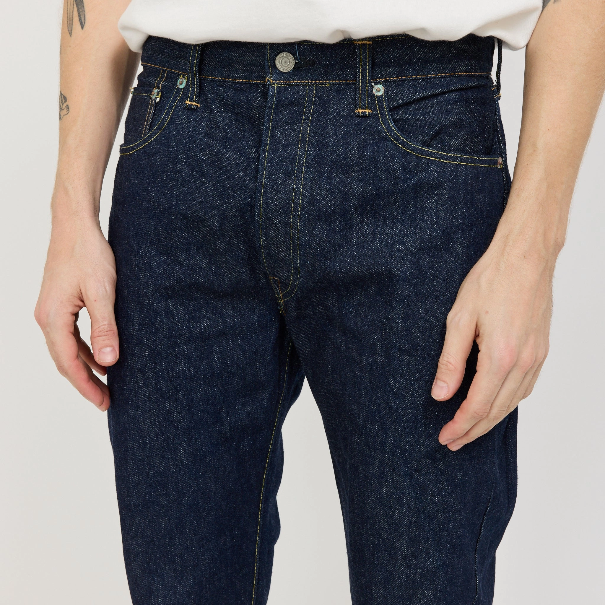 105 Standard Selvedge One Wash Perfect for All Street Routine