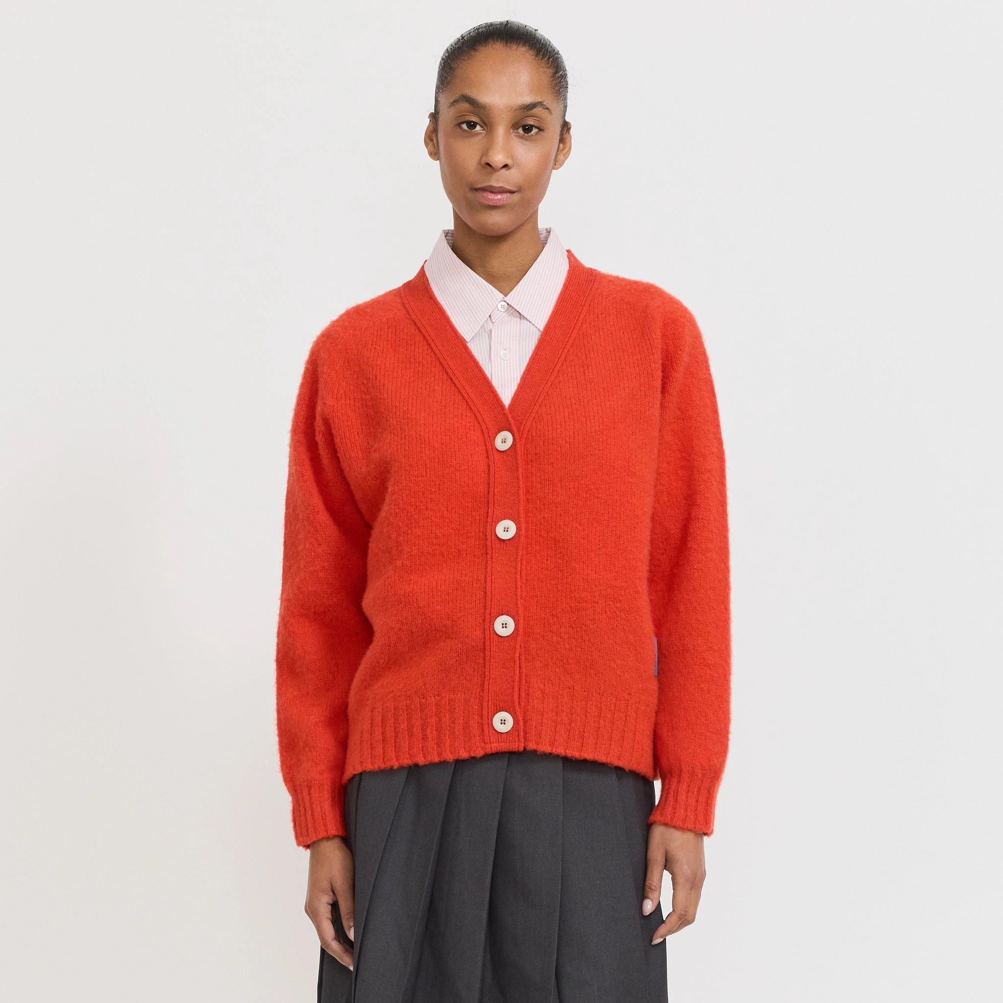 Quick Comfort Shaggy Bear Woman Cardigan Passion