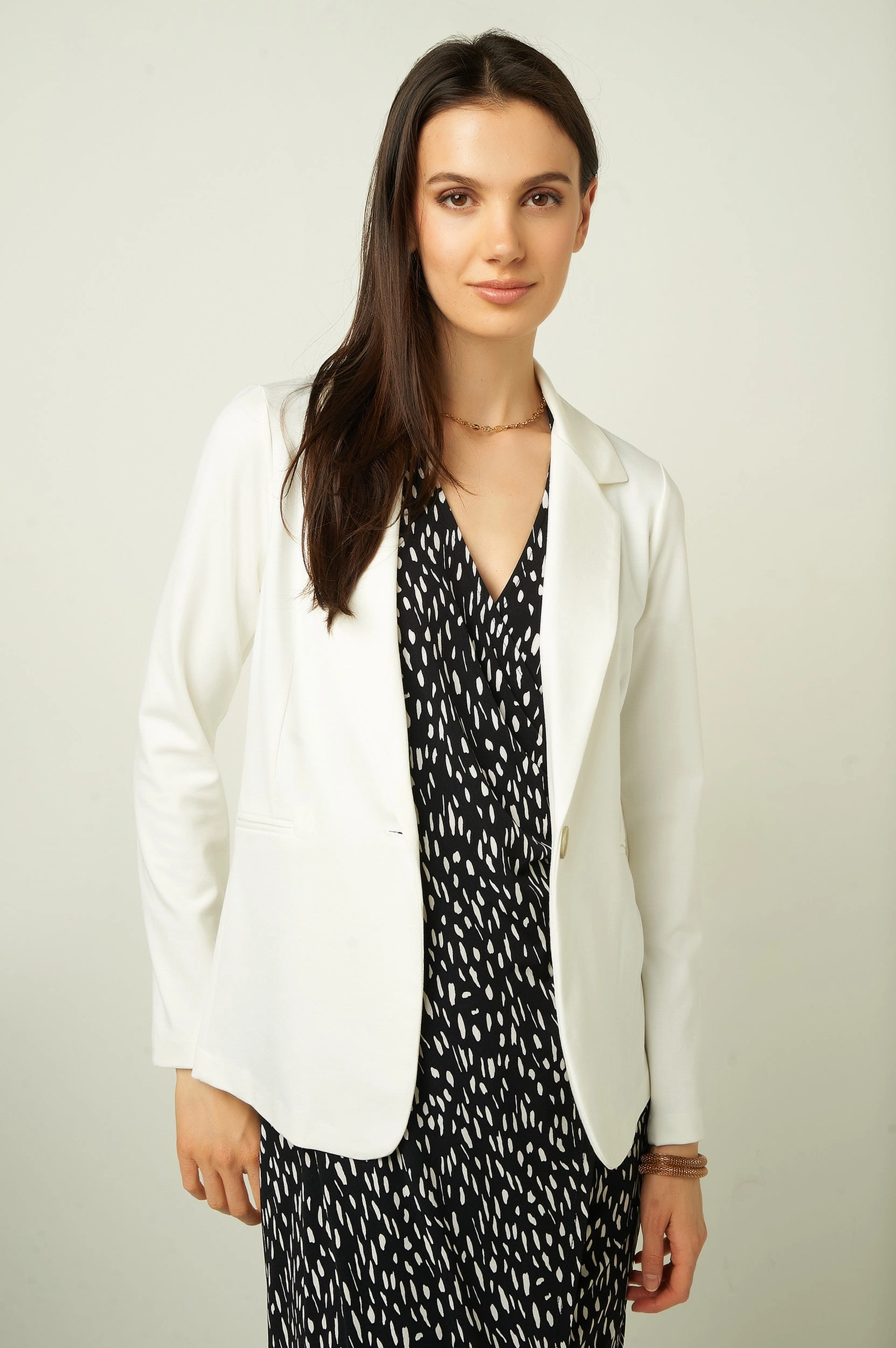 Veston ?? manches longues - FLAVIE-HP25 - (R-B16) Weekend Chill Style Soft Layers