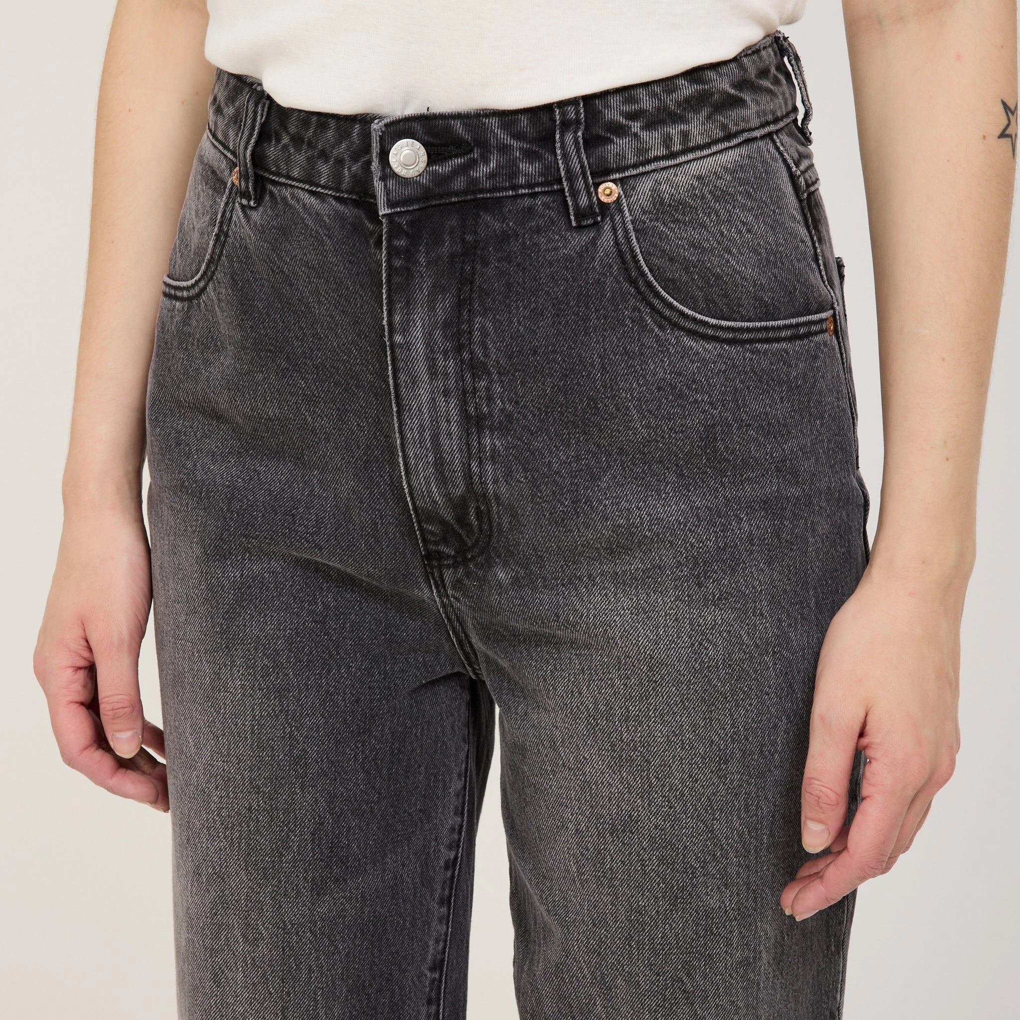 Sailor Scoop Worn Black Customizable Fit Eco Friendly Dye Process