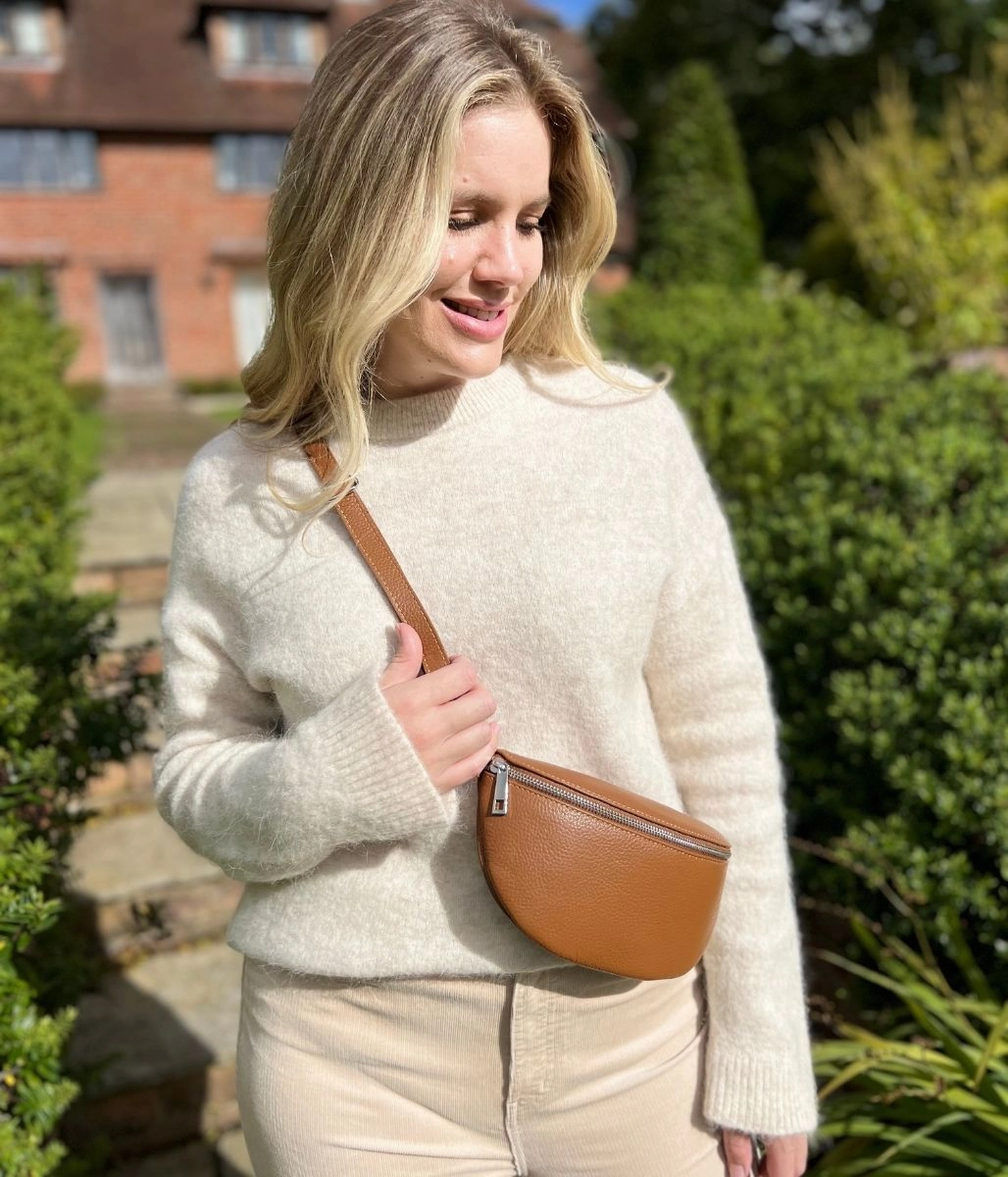 Light Comfort Soft touch layer Ecru Alpaca Blend Crew Neck Jumper