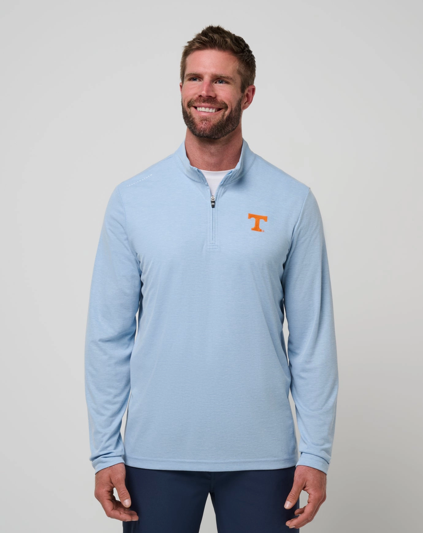 All Year Use Stain Resistant Material Tennessee Time To Tailgate Quarter Zip