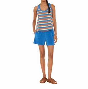 Breathable mesh lining Fitness Ready Shayden Shorts In Fiji Blue