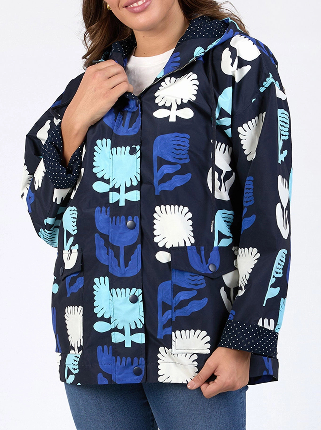 ELM x MADELEINE STAMER RAINCOAT Weekend Chill Style Breathable Membrane