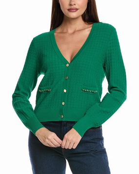 Casual Comfort All Day Comfort Fit Elie Tahari The Oaklee Cardigan Sweater