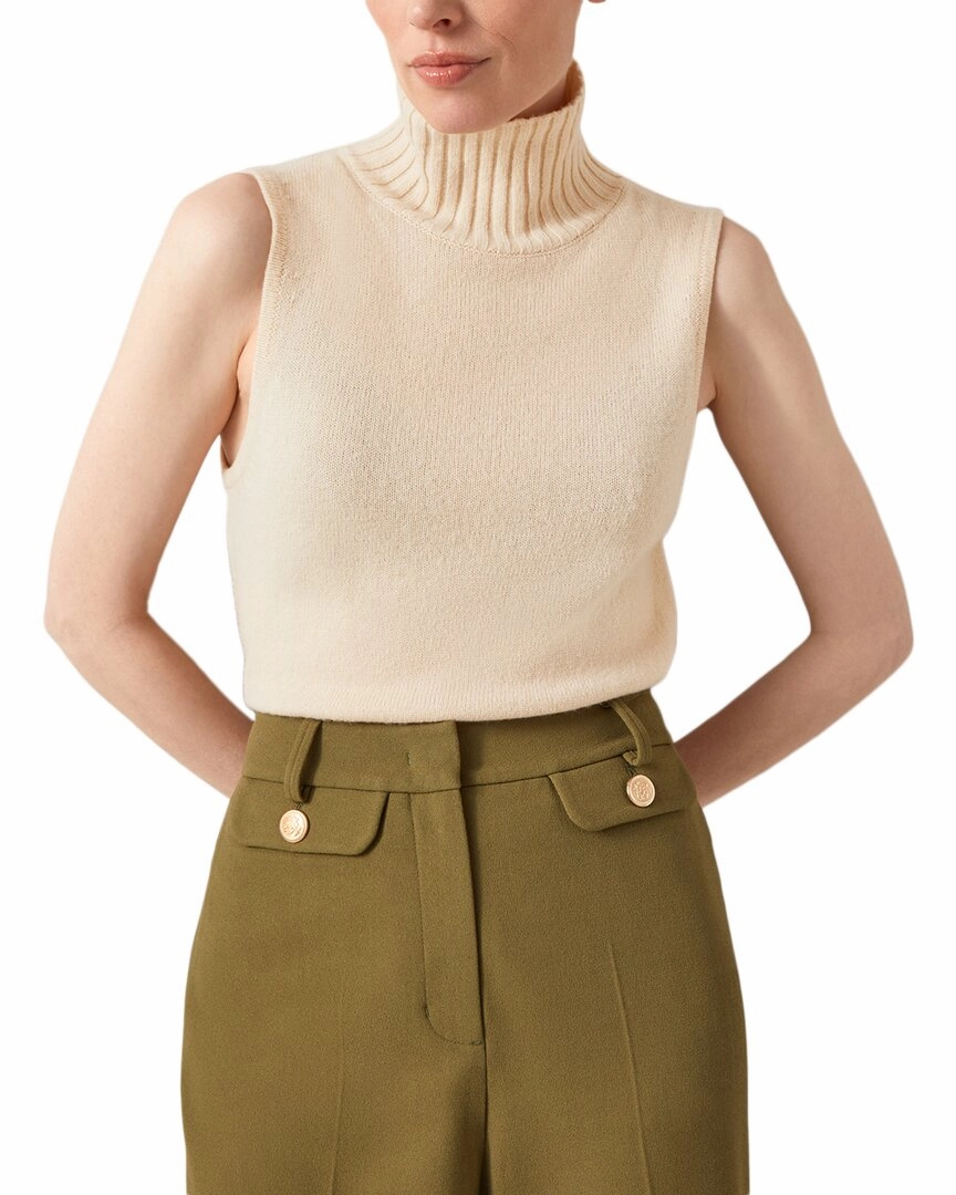 Winter-Ready Fashion LK Bennett Frances Knitted Wool-Blend Top