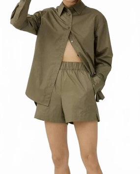 clean look Everything Short In Olive