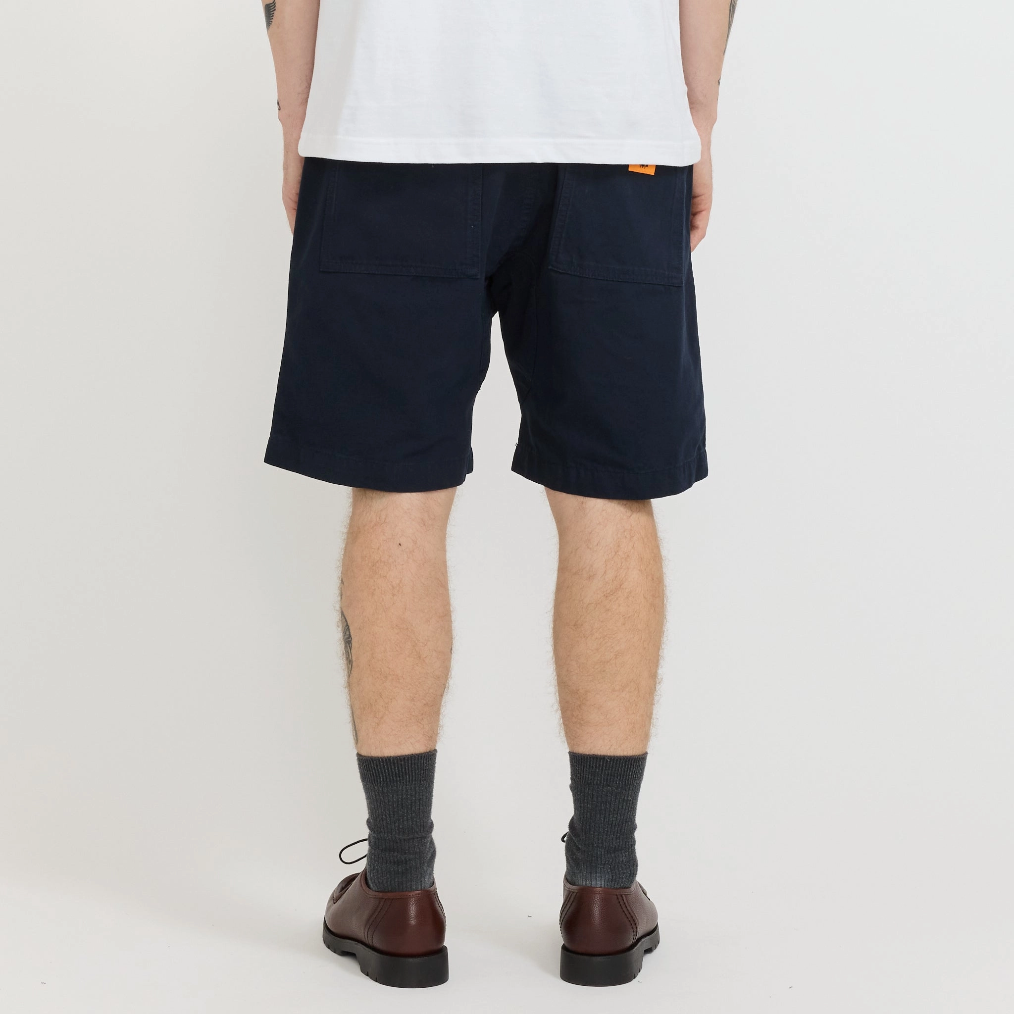 Canvas Chef Shorts Dark Navy Flexible Movement