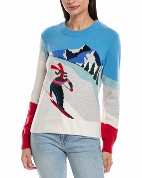 Faherty Mountain Coaster Wool-Blend Sweater Breathable Design Soft and Warm