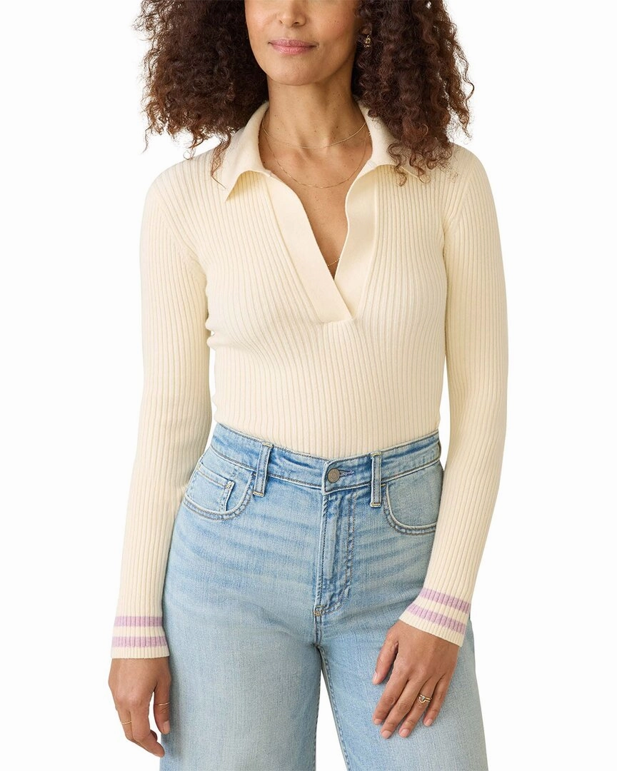 Layering Comfort Winter Comfort Layer Faherty Shiloh Cashmere-Blend Sweater Polo