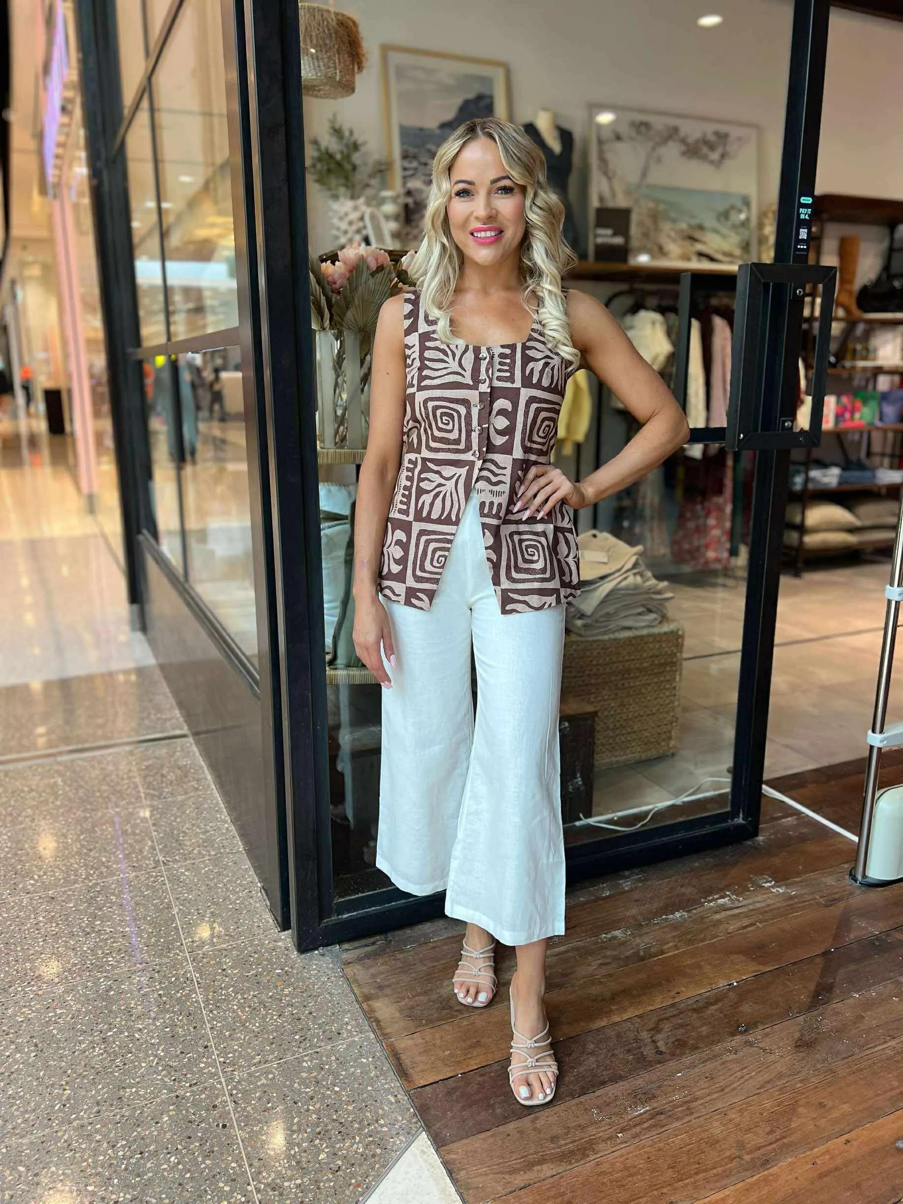 VORTEX 3/4 LINEN PANTS Low Bulk