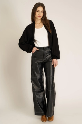 Chilly Weather Wear Functional Fashion Nieves Seamed Shrug