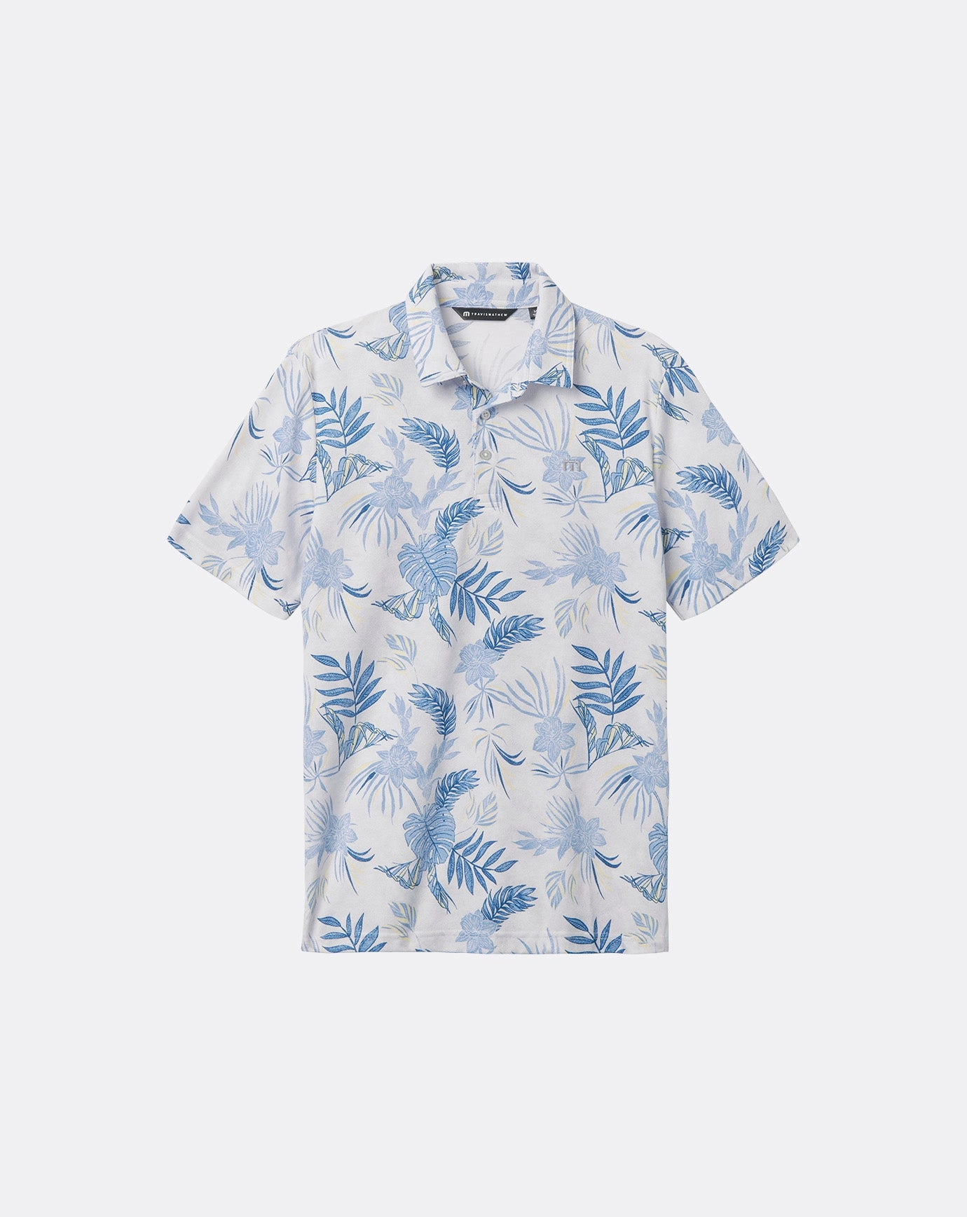 Bound Seam Finish Soft Collar Construction Featherweight Island Polo