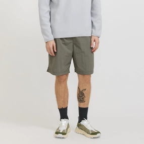 UV Protection Fabric Golf Apparel Nylon Tussah 2-Way Shorts Light Olive