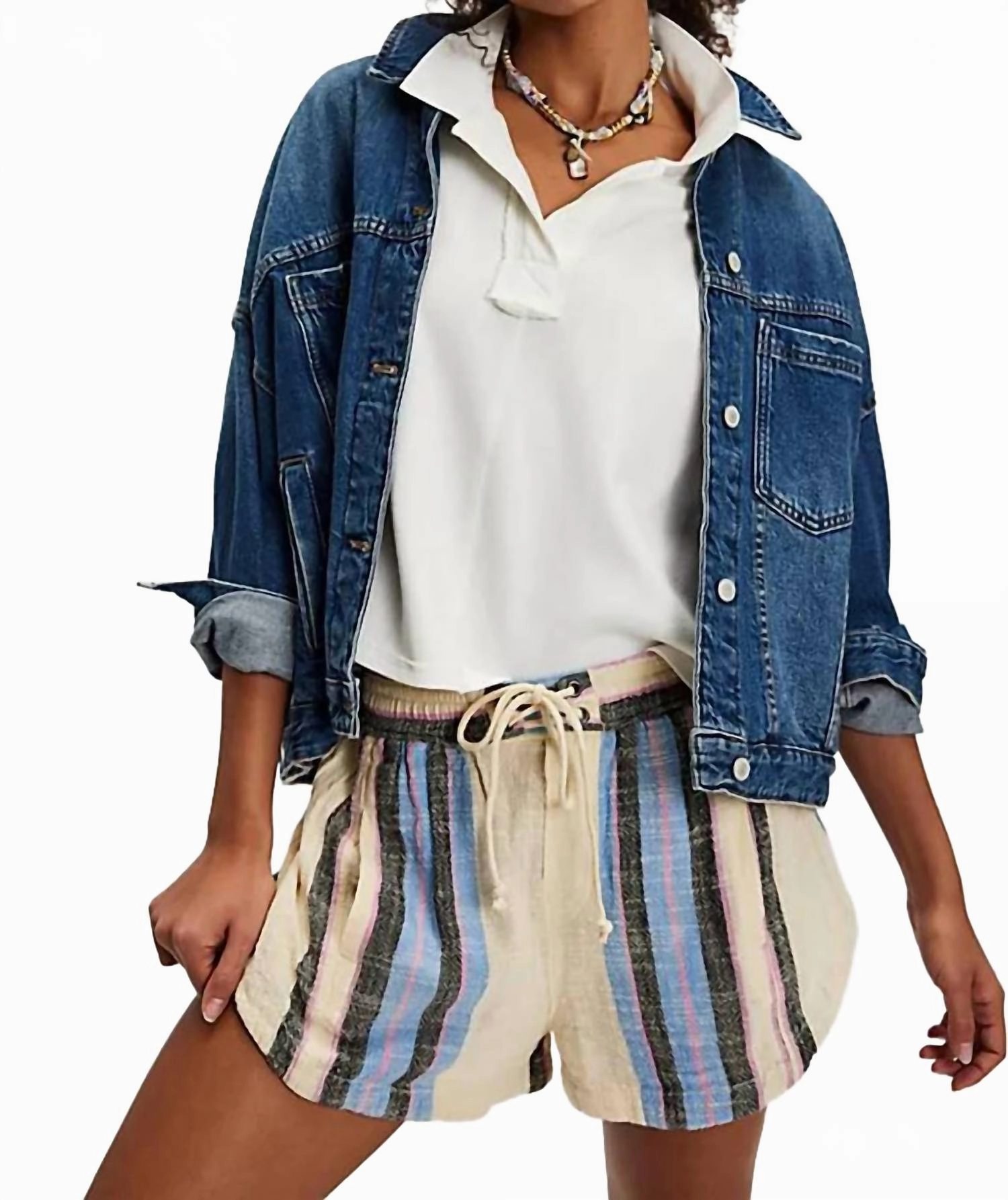 Kali Board Shorts In Sand Combo tropical style Secure Zipper Closure