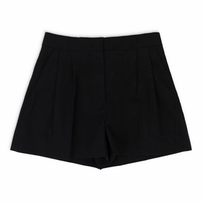 Classic Style Msgm Bermuda Shorts - Black