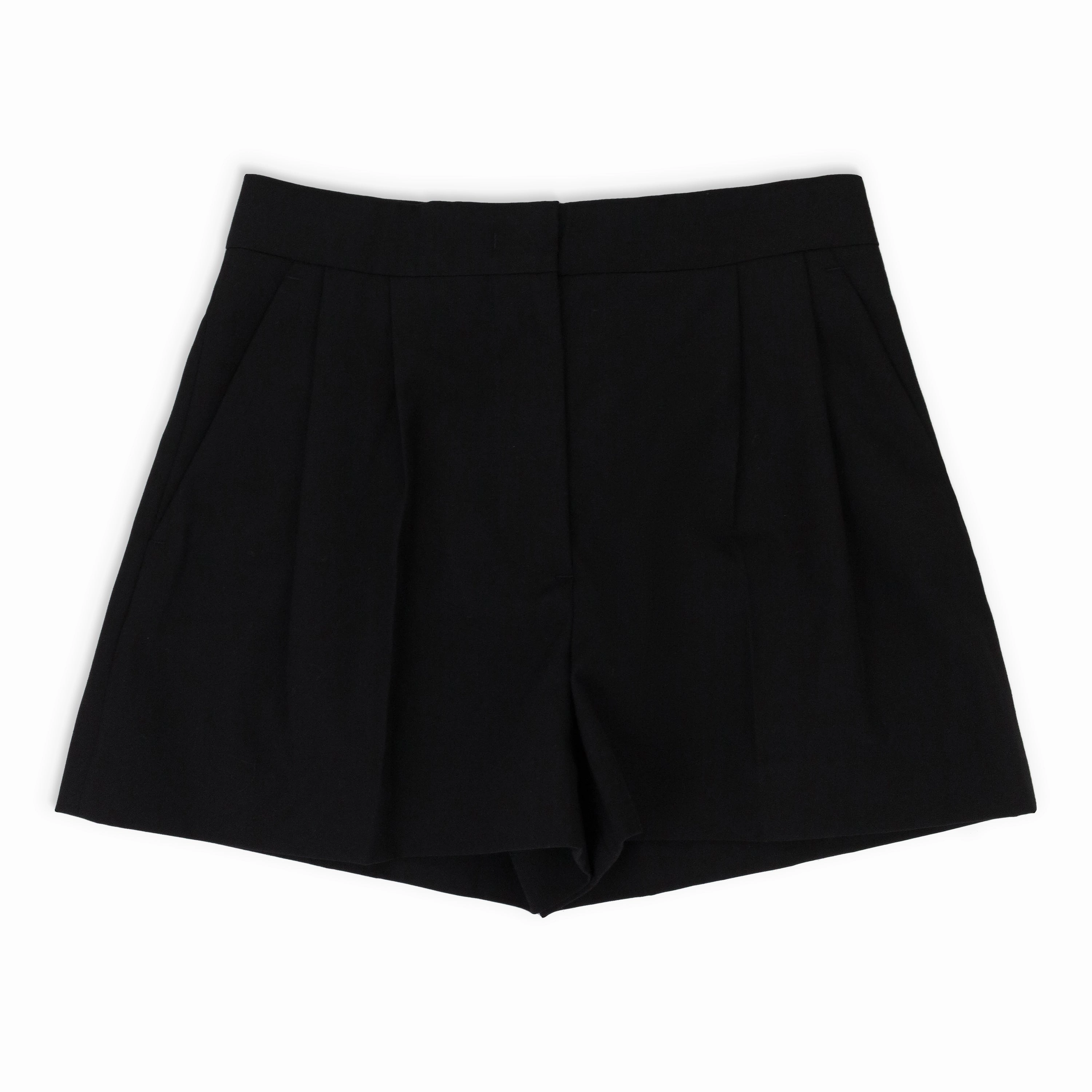 Classic Style Msgm Bermuda Shorts - Black