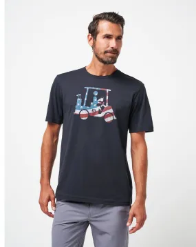 Flag Flyer Tee All Day Comfort Comfy Stretch
