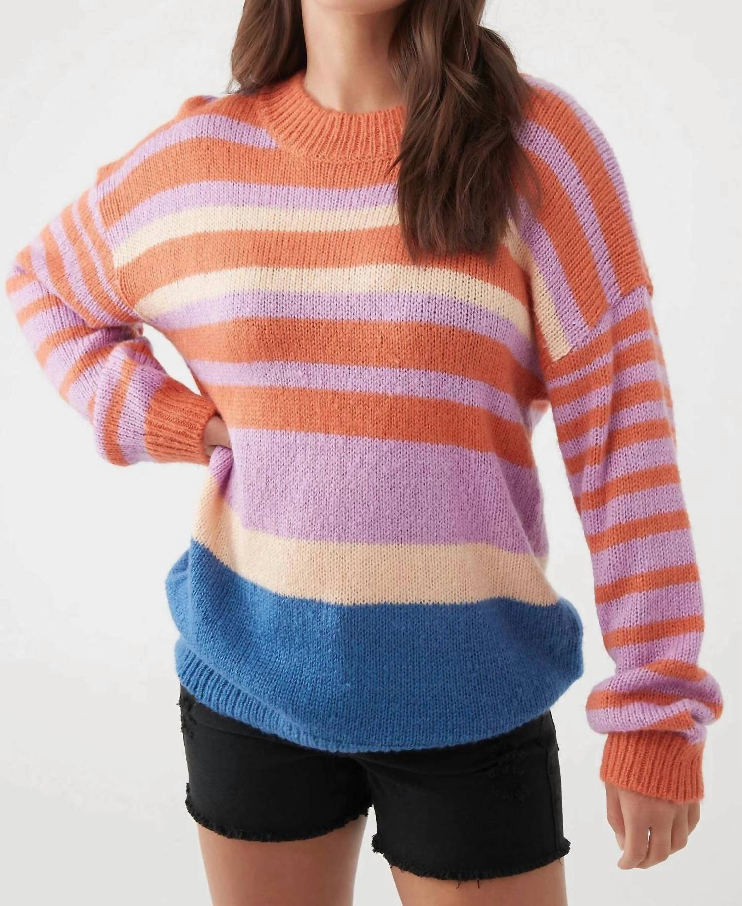 Casual Layer Winter Comfort Layer Floyd Sweater In Mecca