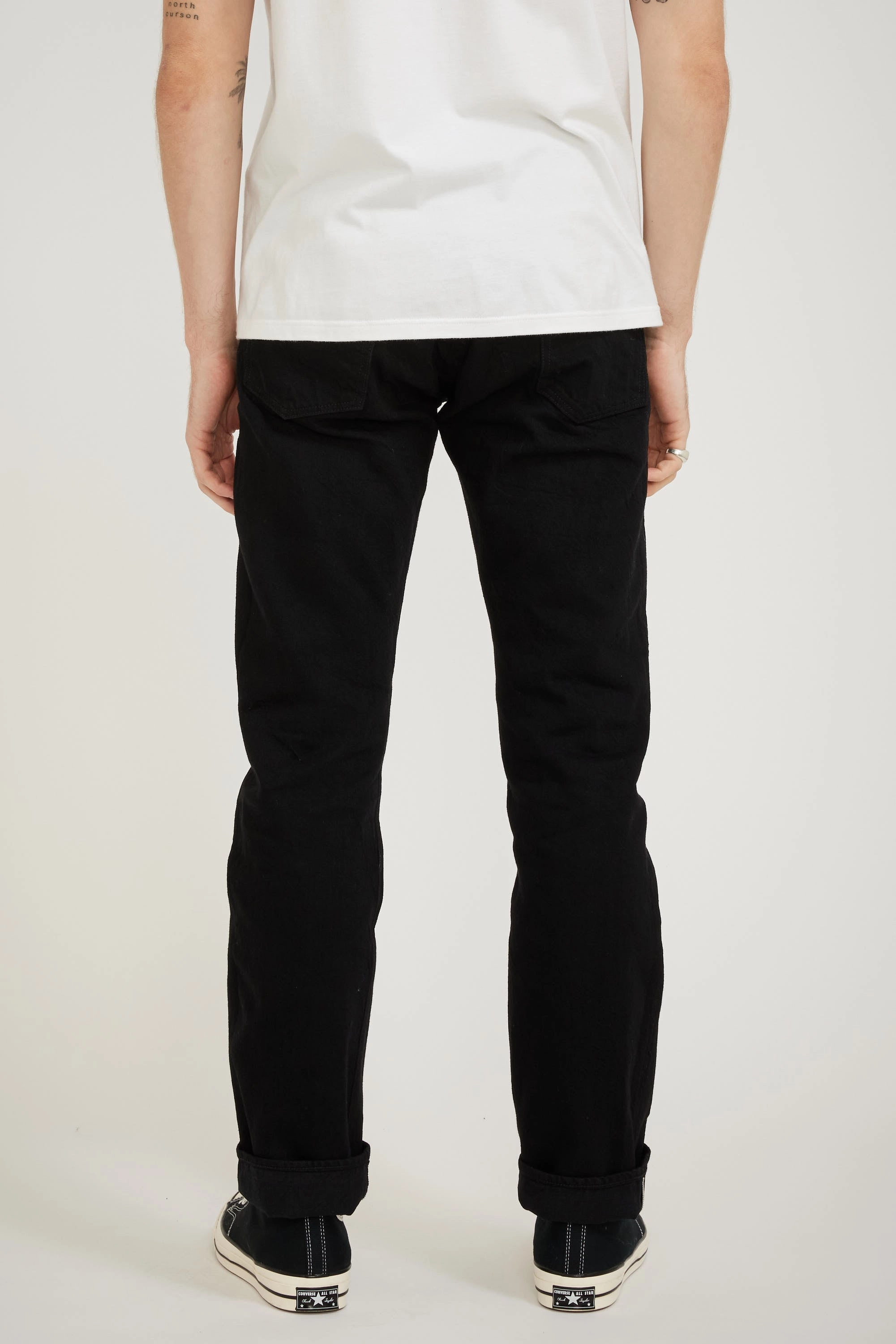 Layered Basics Easy Match Type 3 Slim Fit 13 Oz Black